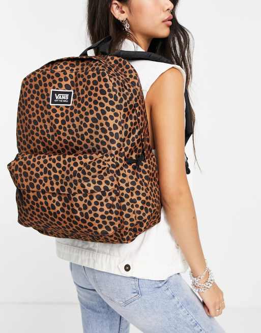 Mochila vans clearance leopardo