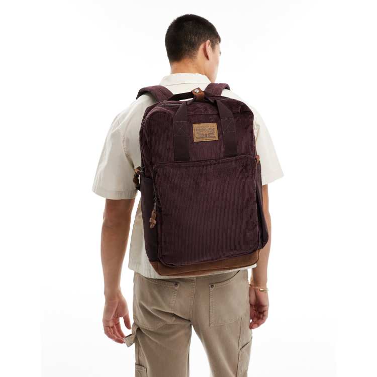 Mochila grande burdeos L-Pack Elevation de Levi's ASOS