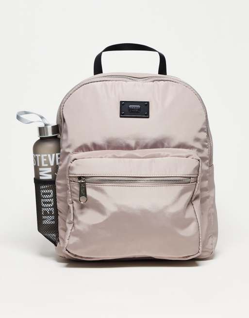 Mochila gris rosado con de agua de Steve Madden | ASOS