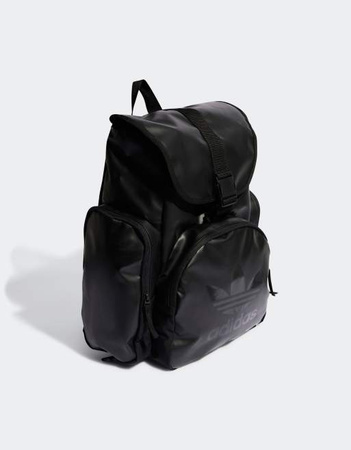 Mochila negra adicolor Toploader de adidas Originals
