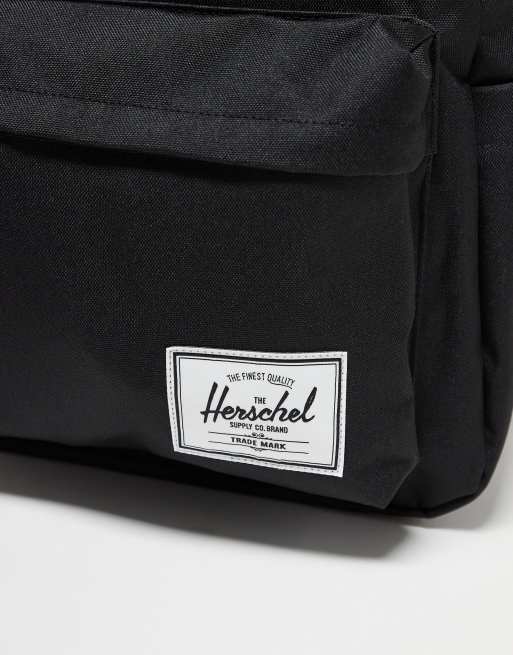 Mochila negra clásica con compartimento para portátil de Herschel