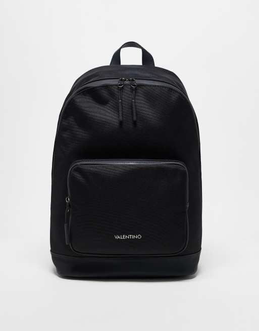 Mochila negra clásica Tron de Valentino 