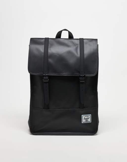 Mochila negra con compartimento para portátil resistente al agua Survey de Herschel Supply Co