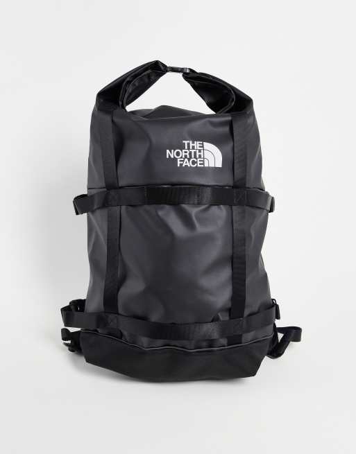 Mochila negra con parte superior plegable Commuter de The North Face