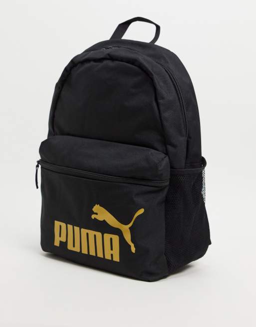 camión ladrón gasolina Mochila negra Phase de Puma | ASOS