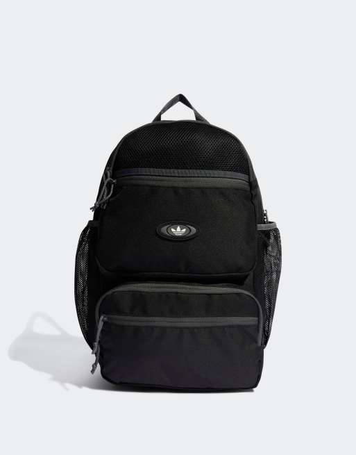 Mochila negra Topload Rekive de adidas Originals
