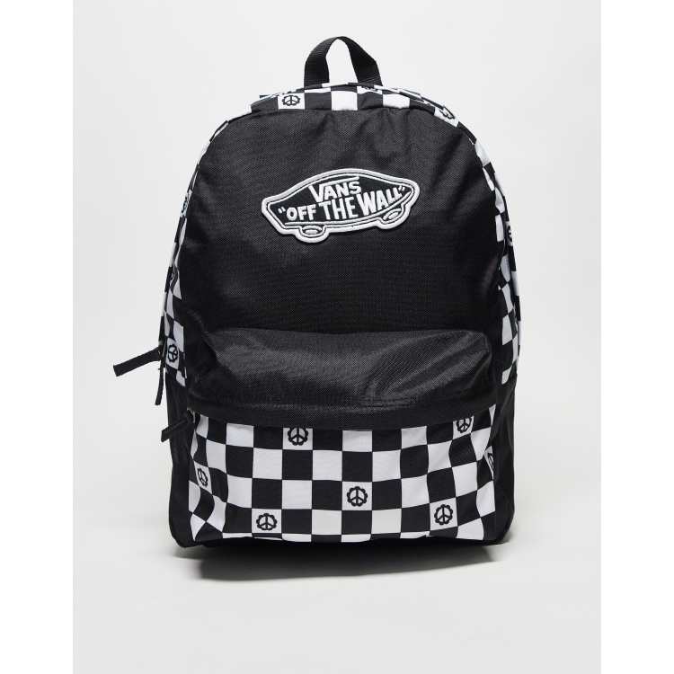 Mochila negra de discount vans