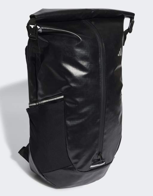 Mochila negra y plateado reflectante Ap/syst. de adidas Performance, 2 de 3