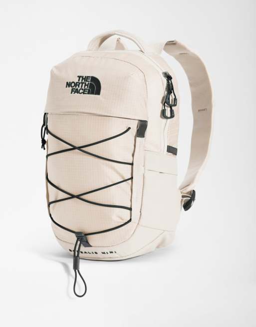 Mochila pequeña blanca y negra Borealis de The North Face, 4 de 4