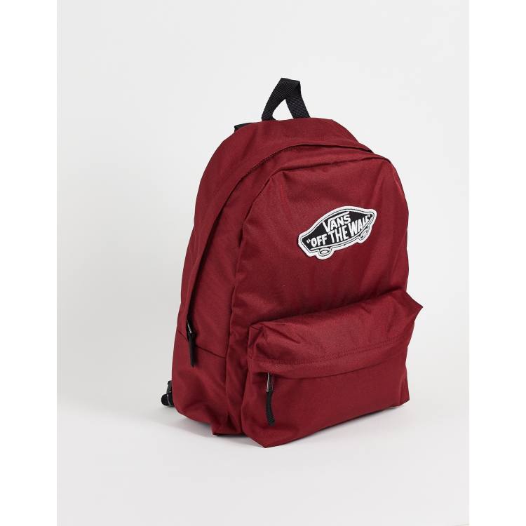 Mochila vans roja new arrivals