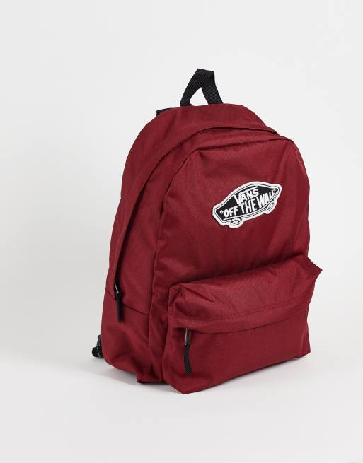 Vans mochila roja new arrivals