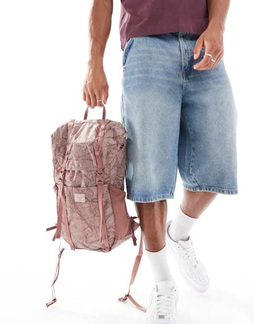 Mochila rosa ceniza estampada de 22 l de nailon Ultralight de Herschel Supply Co, 3 de 4