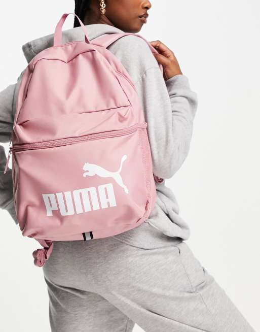 Puma PHASE - Mochila - pink/black/rosa 