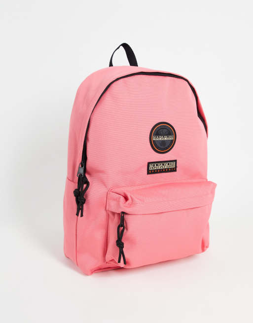 estimular Paseo Privación Mochila rosa Voyage 3 de Napapijri | ASOS