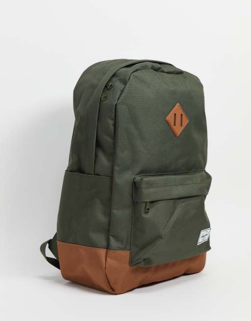 Mochila Herschel Heritage Unisex Verde