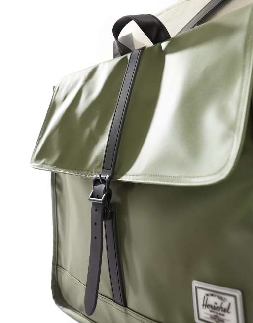 Mochila verde hiedra resistente al agua City de Herschel Supply Co, 4 de 4