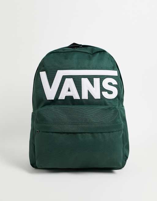 Camion pesado vena comunicación Mochila verde oscuro Old Skool Drop V de Vans | ASOS