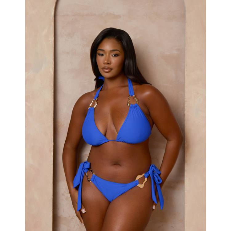 Moda Minx Curve x Alessa Tyrrell-Charles tieside bikini bottom