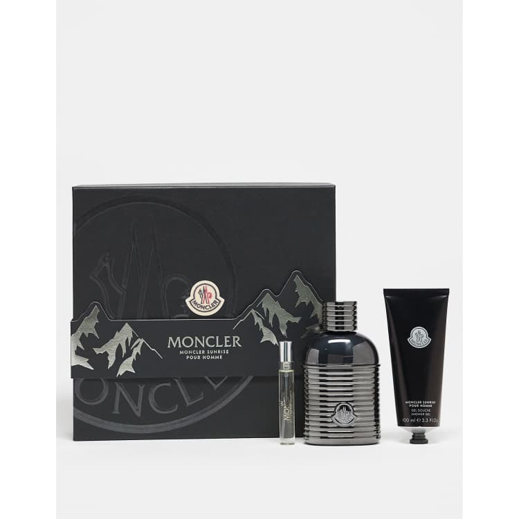 Moncler Sunrise Pour Homme Gift Set: Eau de Parfum 100ml + Shower