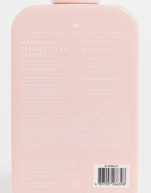 MONDAY Haircare - Balsamo idratante da 350 ml, 4 di 4