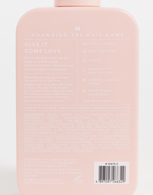 MONDAY Haircare – Moisture – Feuchtigkeitsspendendes Shampoo, 350 ml, 2 von 4