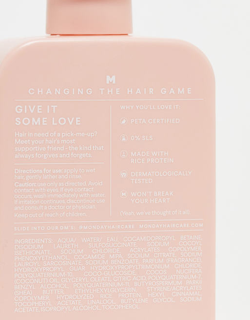 MONDAY Haircare - Shampoo idratante da 350 ml, 4 di 4