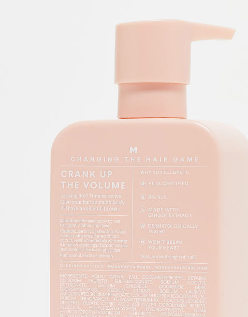 MONDAY Haircare – Volume Shampoo – Szampon dodający objętości, 350 ml, 4 z 4