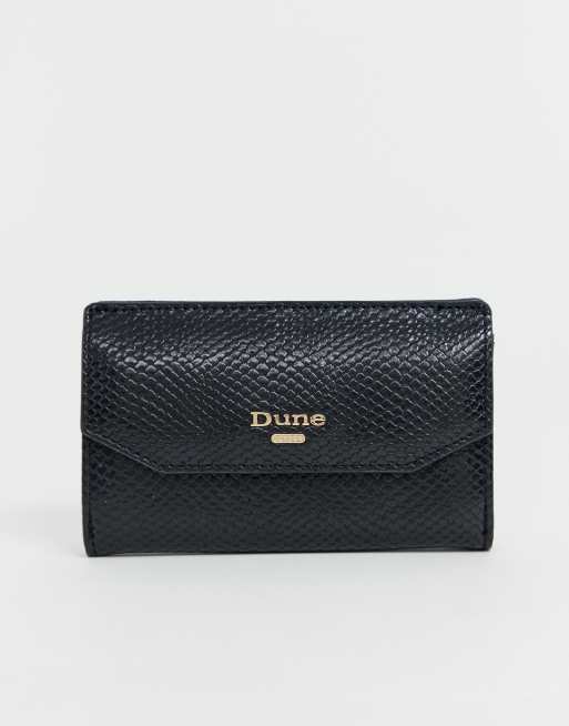 Monedero mediano con estampado de cocodrilo de Dune