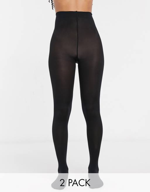 2-pack 40 Denier Tights