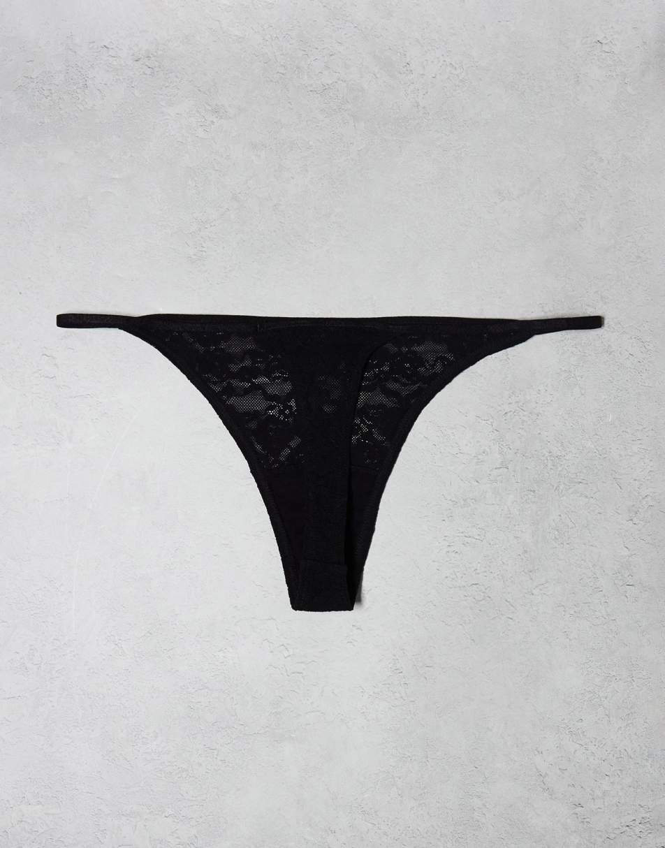 Monki Lacey Thong