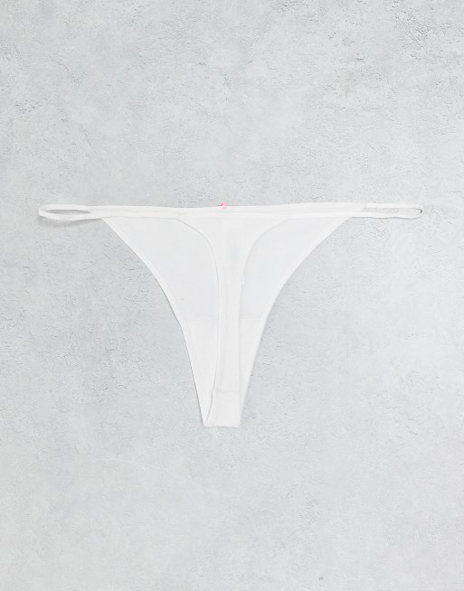 Monki 4-pack thongs in multi color, 3 of 4