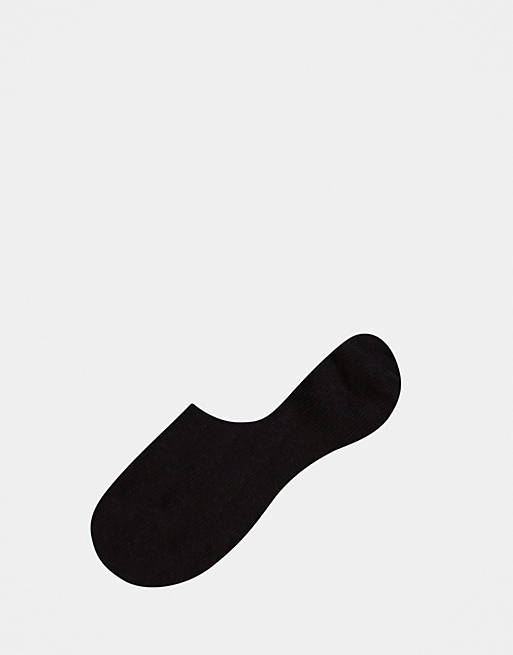 Monki 5 pack cotton blend trainer socks in black | ASOS