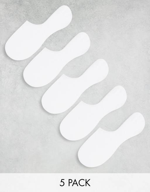 Monki – 5-pack vita steps