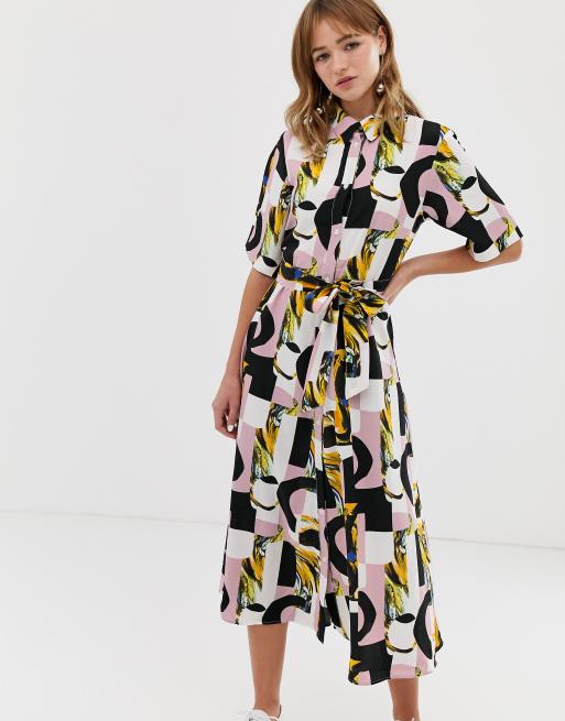 Asos monki shirt store dress