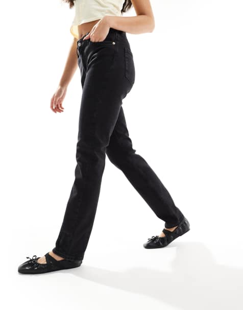 Monki - Ako - Jeans slim comfort stretch lavaggio nero - view 1