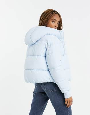 doudoune courte bleu