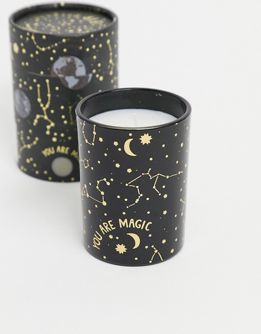 Monki Anna You Are Magic scented candle in black
