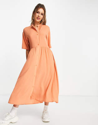 monki orange dress