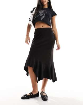 Vero Moda SUNNY HOHE TAILLE - A-lijn rok - ivy green/groen