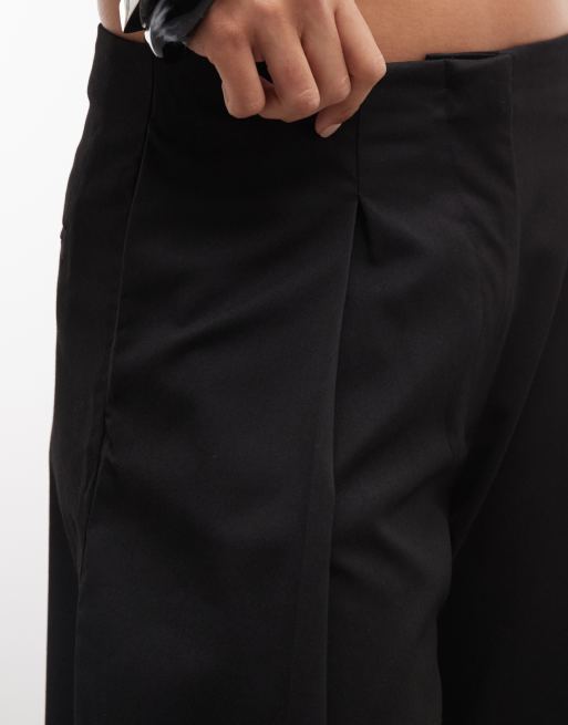 Monki Ballonhose mit Bundfalten im Tailoring-Stil in Schwarz, 5 von 5