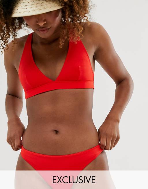 Bikini discount tanga rouge