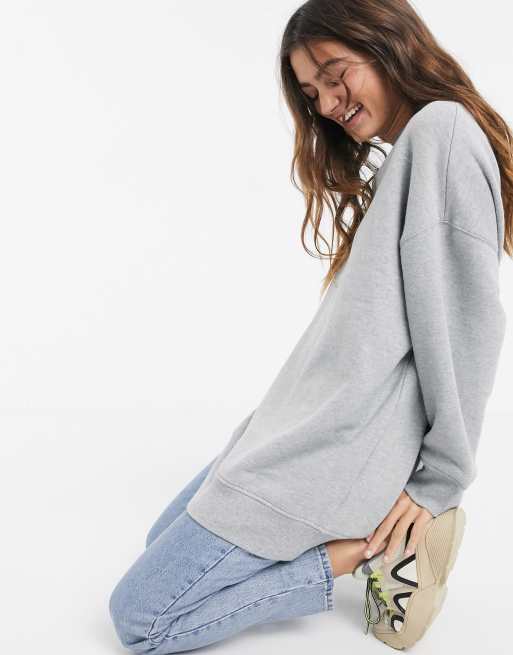 Long 2024 grey sweatshirt