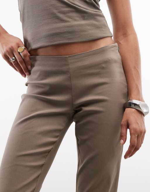 Monki bengaline broek in taupe, 5 van 5
