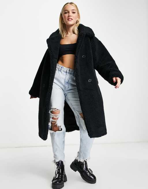 Monki - Borgjas in zwart - BLACK