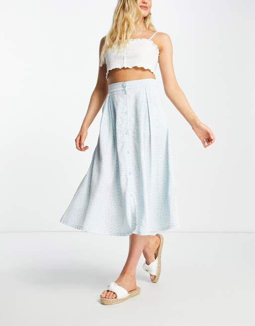 Asos monki midi outlet skirt