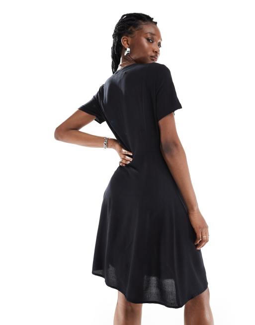 Monki v neck dress best sale