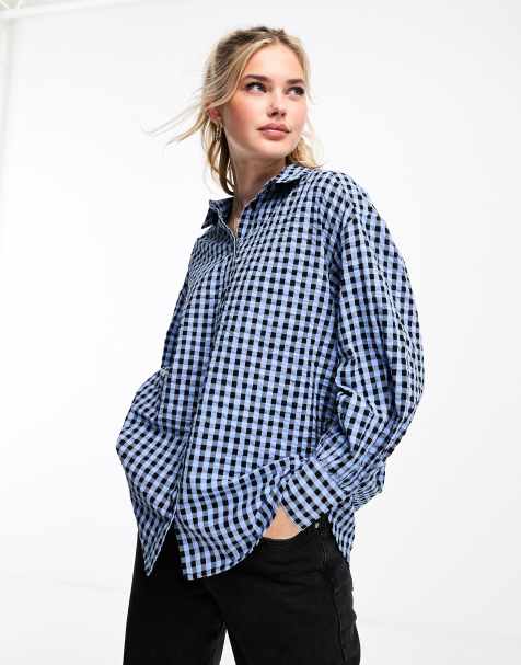 camicia donna quadretti
