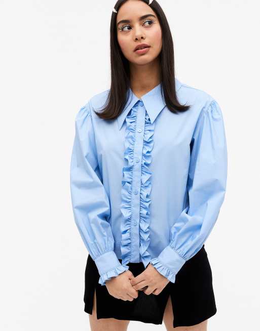 Tuxedo shirt outlet ruffle