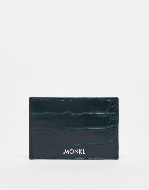 Monki card case in dark green | ASOS