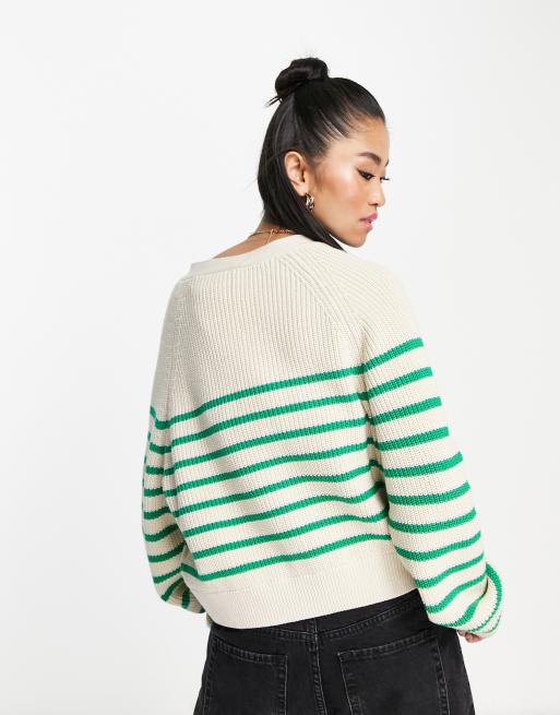 Green And White Cardigan Top Sellers | bellvalefarms.com